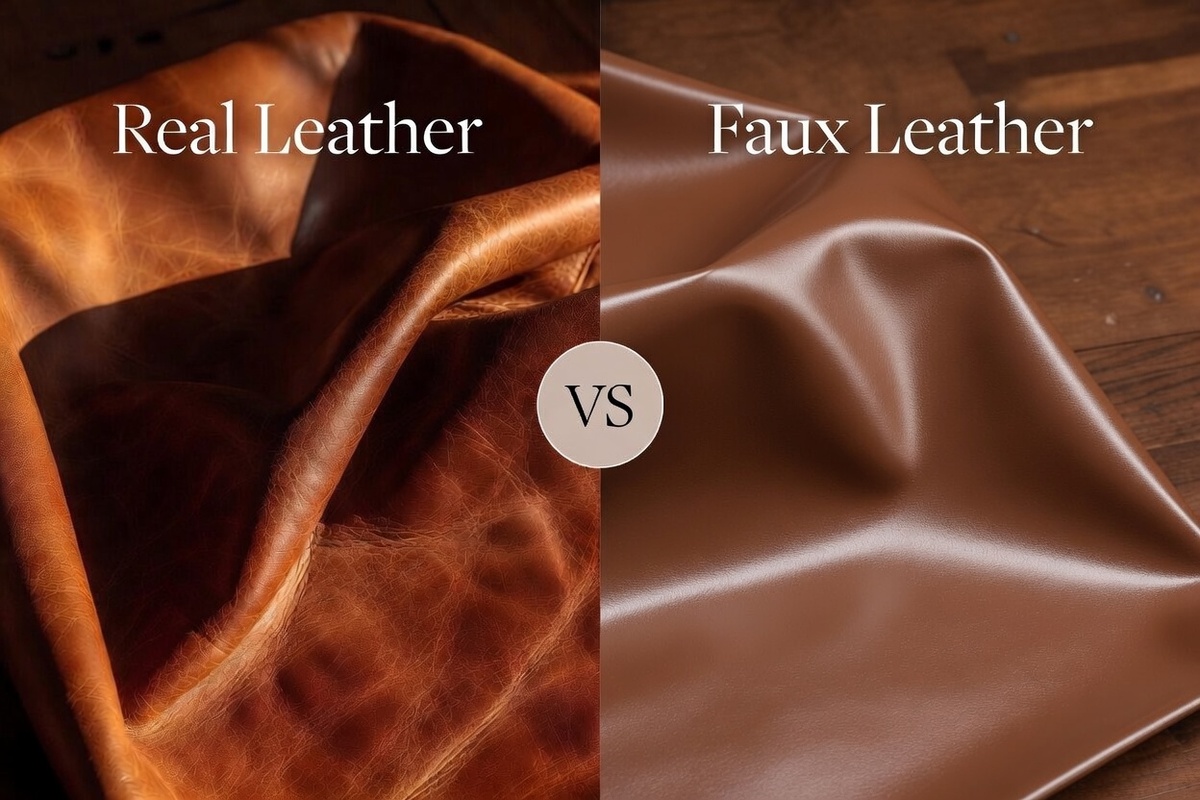 Real Leather vs Faux Leather: Understanding Leather and Synthetic Leather featured image