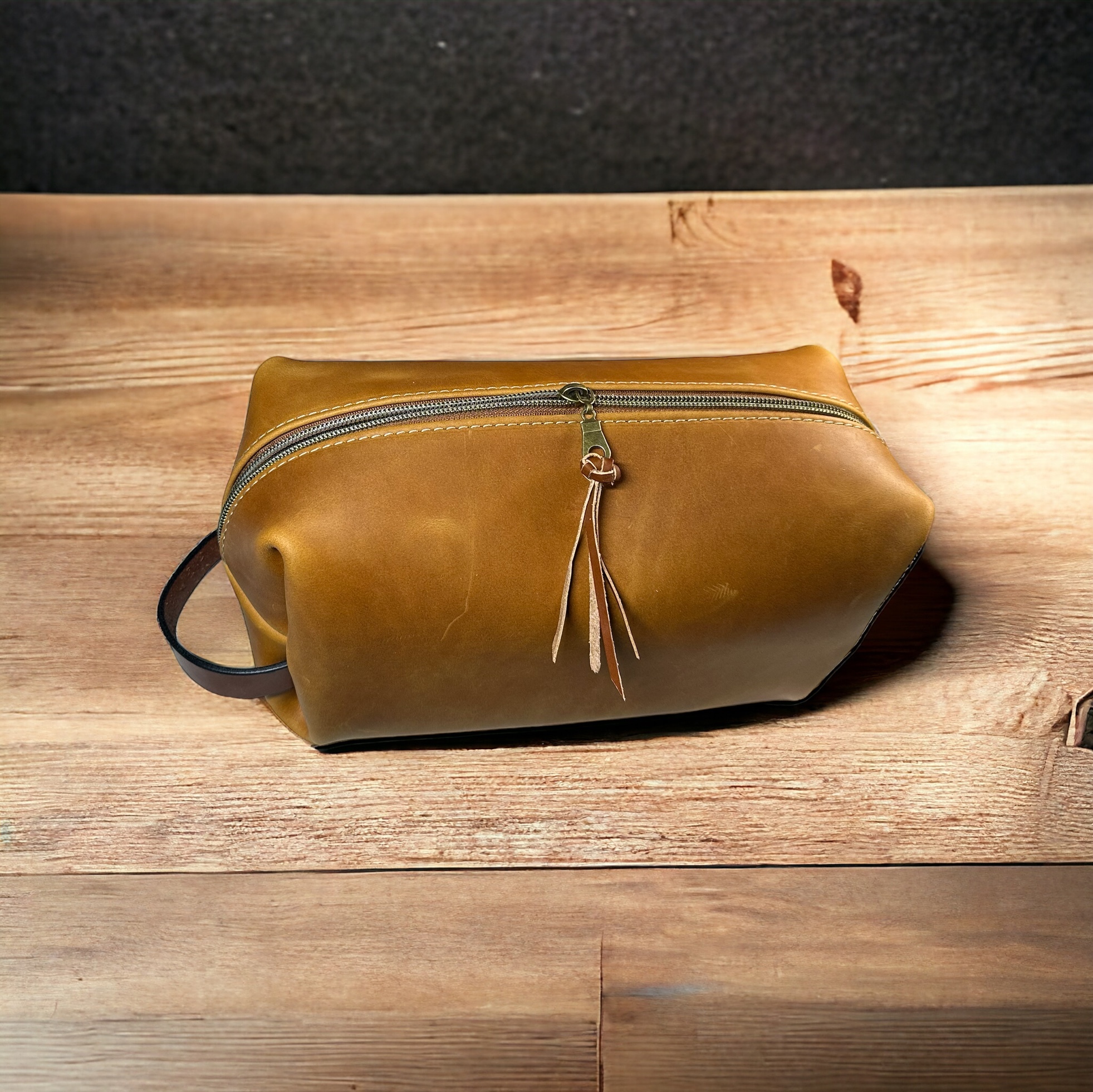 Leather Dopp Kit
